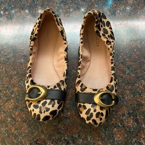 Coach Stanton flats in Haircalf size 8